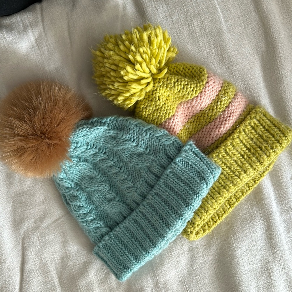Anthropologie beanies